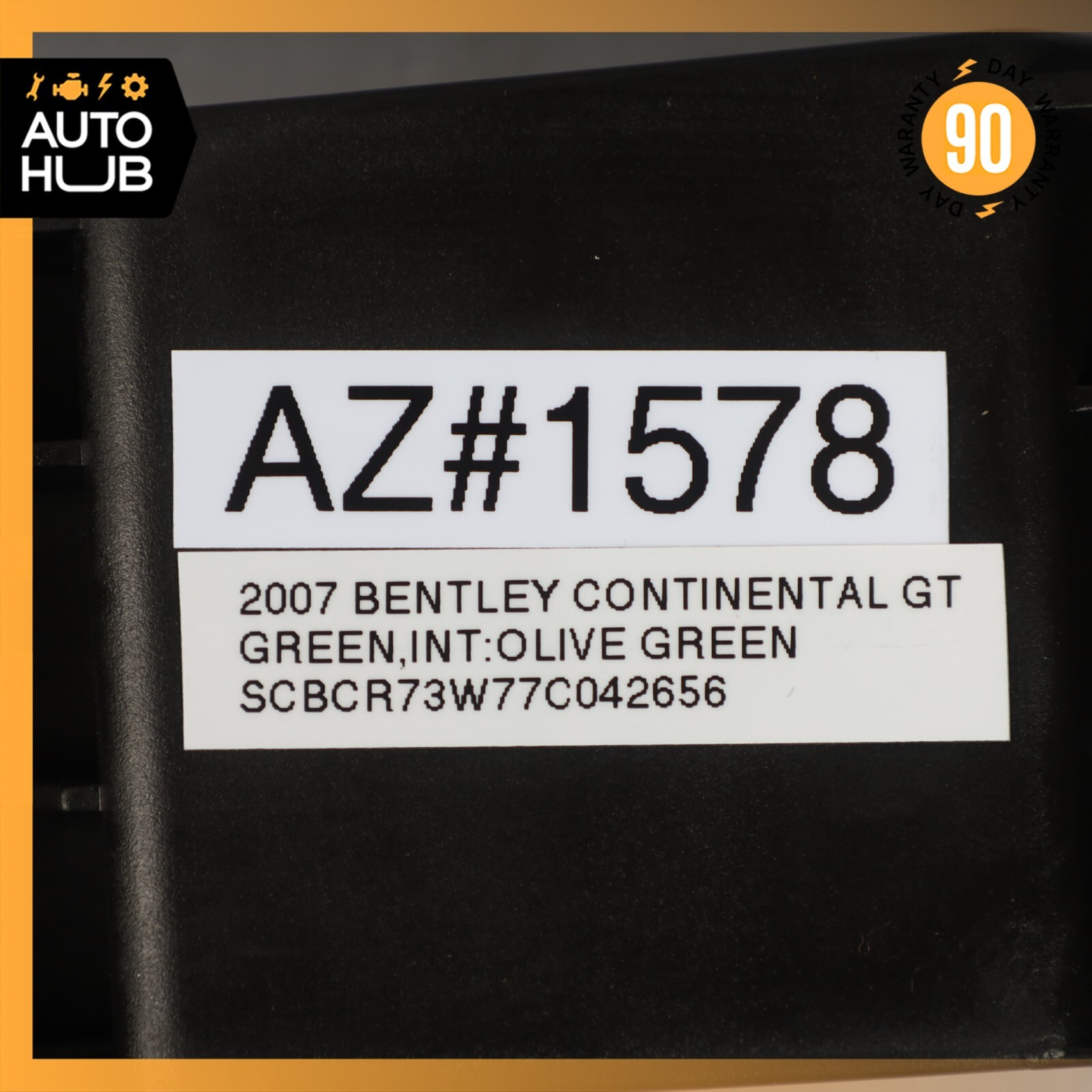 03-11 Bentley Continental GT GTC Rear Right Bumper Holder Support Bracket OEM
