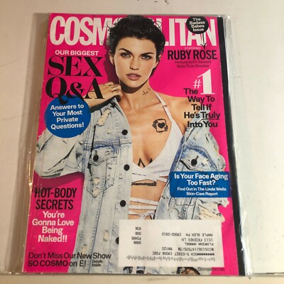 COSMOPOLITAN MAGAZINE  MARCH 2017  RUBY ROSE 