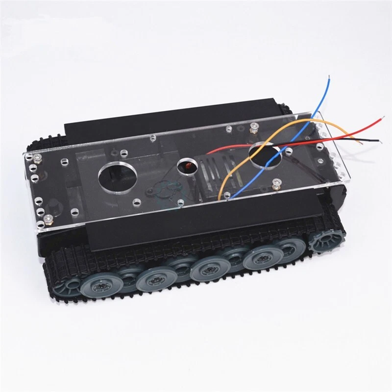Tracks Tank Chassis Small Robot Chassis for DIY Arduino Hobbyist with platform - Image 2 of 4