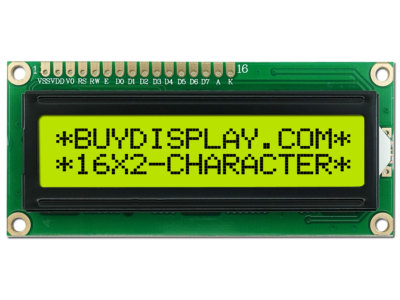 16x2 lcd module pinout manufacturer