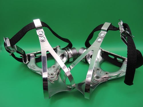 SHIMANO DURA ACE AX PEDALS 1981 DYNA DRIVE REBUILT + MACHINE POLISHED EXCELLENT - Picture 11 of 14