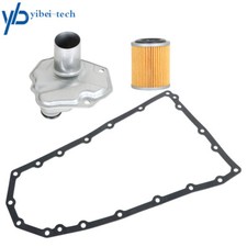 3× Transmission Oil Filters w/ Pan Gasket For Nissan Pathfinder Quest 2013-2019