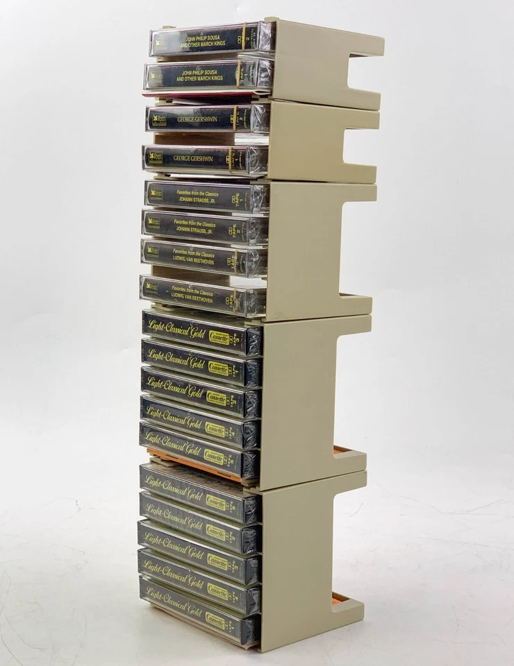Reader’s Digest Cassette Classical NEW Sealed With Holders Lot Of 18 (5 Sets) - Image 3 of 4