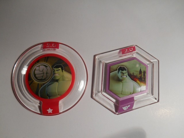 Disney Infinity 2.0 Marvel World War Hulk Sky Toy Box Power Disc | eBay