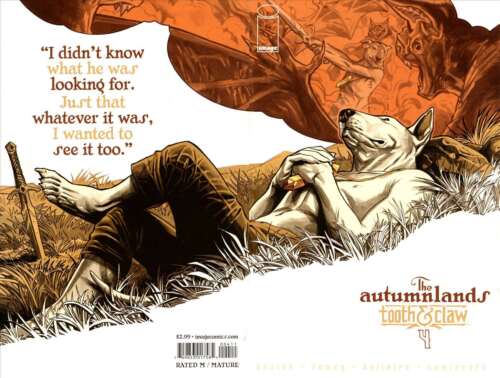 Autumnlands, The: Tooth And Claw #4 VF; Image | Kurt Busiek - we combine shippin - Imagen 1 de 1