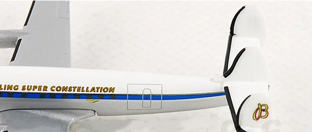 1:500 Herpa Breitling Super Constellation Lockheed L-1049 Airplane Diecast Model - image 4 of 4