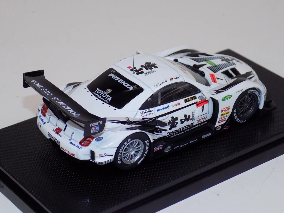 1/43 Ebbro Houzan Tom's Lexus SC430 Super GT 500 2007 coche #1 #907 Foto 2 de 4