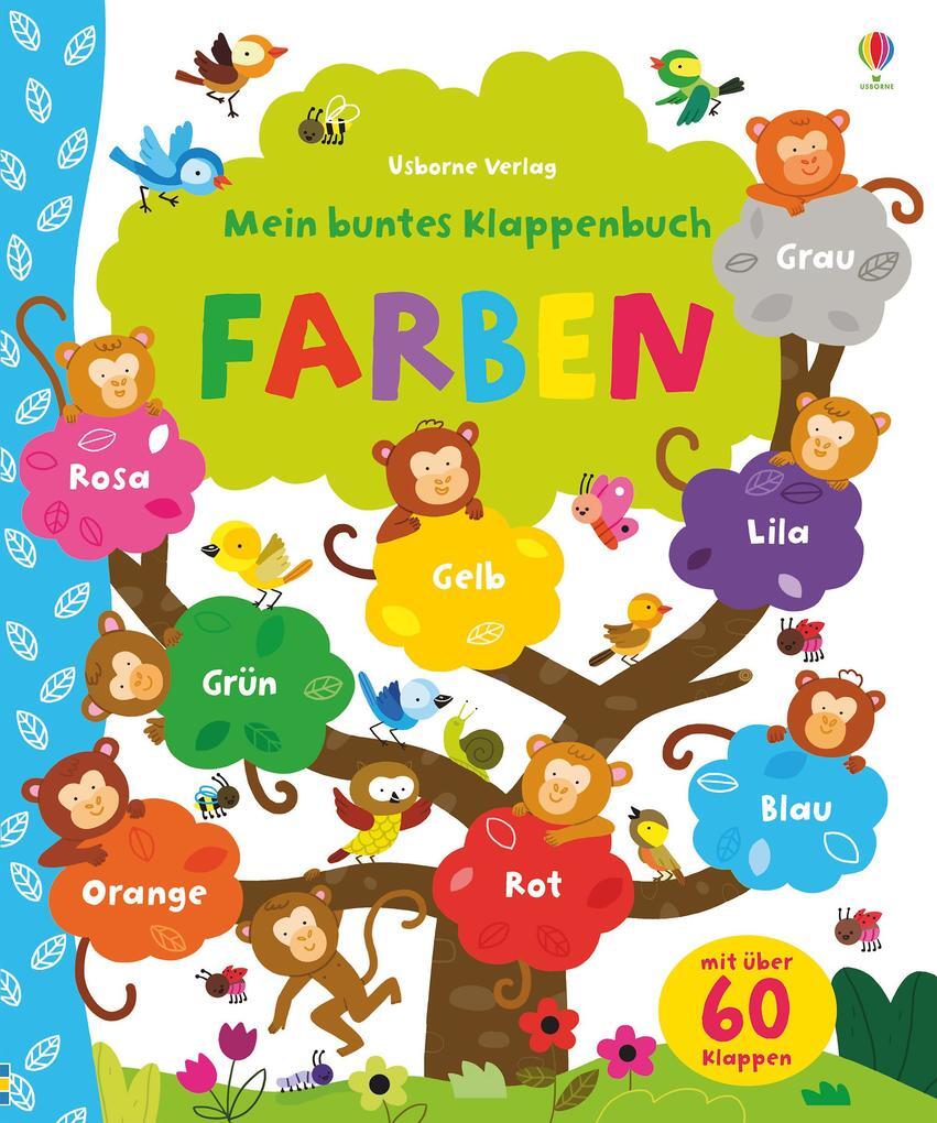 Thumbnail - Mein Buntes Klappenbuch: Farben | Felicity Brooks | 2019 | Deutsch