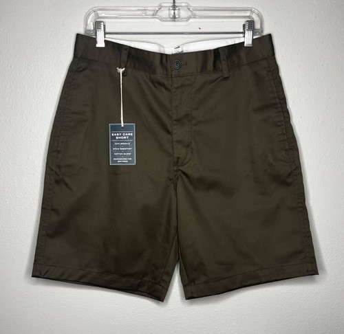 Chaps Shorts Herren 32 olivholz pflegeleicht Chino Golf Freizeit Preppy - Bild 2 von 15