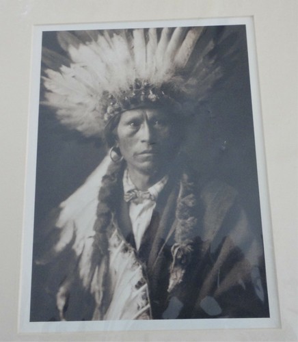 2 Edward Curtis Indianer Quadratone Drucke Pergament Löwe & Wolfe Fotografie - Bild 3 von 7