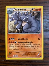 Carte Pokémon RARE Rhinoféros 61/146 XY1 Bloc XY FR