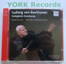 BEETHOVEN - Complete Overtures ZINMAN Tonhalle O Zurich - Ex 2 CD Set Arte Nova