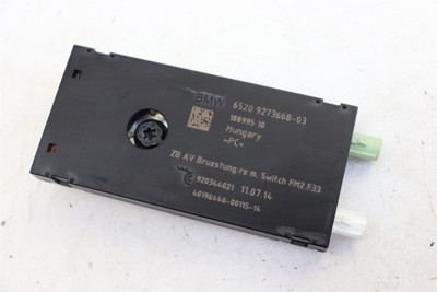 BMW M4 F83 Convertible 2014 Antenna Amp Amplifier Module Unit 9273668 J242