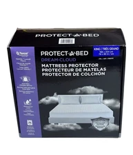 NEW Protect A Bed Dream Cloud Mattress Protector King 78" X80" Dust Mite Barrier