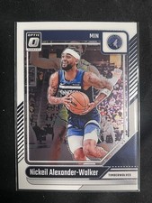 2024-25 Donruss Optic Nickeil Alexander-Walker #4 Minnesota Timberwolves