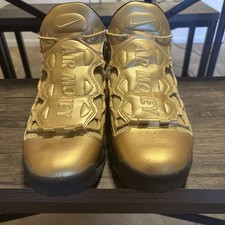 Nike Air More Money Metallic Gold for Sale | Authenticity