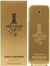 New in  box One Million By Paco Rabanne EDT Spray 100 ml / 3.4 Fl Oz Men Perfume