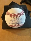 Royals Jac Caglianone Signed Auto MLB Baseball 1st Hit RBI 5-25 Limited #2/50!!