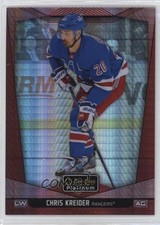 2024-25 O-Pee-Chee Platinum Red Prism 156/199 Chris Kreider #123 1os2