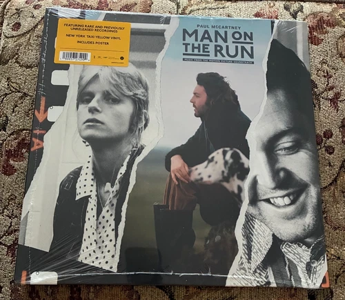New/Sealed - Paul McCartney - Man on the Run - Vinyl LP - 'New York Taxi Yellow'