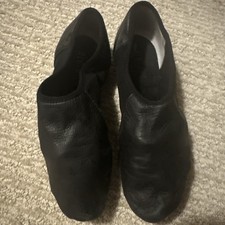 Bloch Black Leather Dance/Jazz Shoes size 6.5