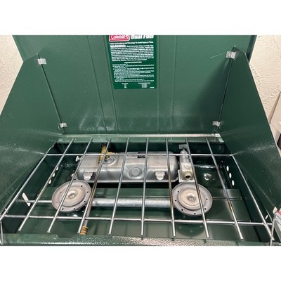 バーベキュー・調理用品 Coleman Powerhouse Dual Fuel 414-700 Coleman Powerhouse 414-700 Dual Fuel 2-Burner Camp Stove