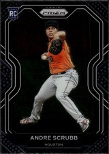 2021 Panini Prizm #54 Andre Scrubb Houston Astros Rookie
