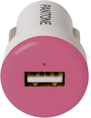 Ładowarka samochodowa Celly PTDC1USBP Pantone, turbodoładowanie, wyjście 24V, 2.1A, różowa - Zdjęcie 4 z 4