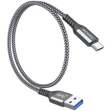 10Gbps Android Auto USB C Cable, 1.5FT 3A USB 3.1 Gen 2 Fast Charge Data Trans
