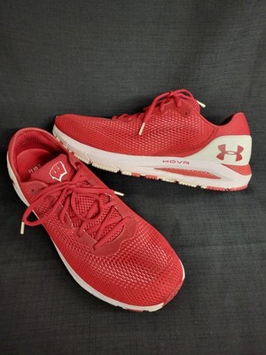 Wisconsin Badgers Hockey team issued Under Armour HOVR Sonic shoes 14 Jared Moe