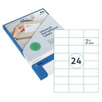 Rillprint - Etikett 70X37Mm Matt Transparent 600 Etiketten