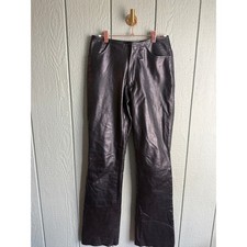 Vintage 90s Wilsons Leather Maxima Pants, Size 4