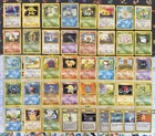 Vintage WOTC Pokemon Base Set 2, 41 Card Lot, Rares, Uncommons, Commons
