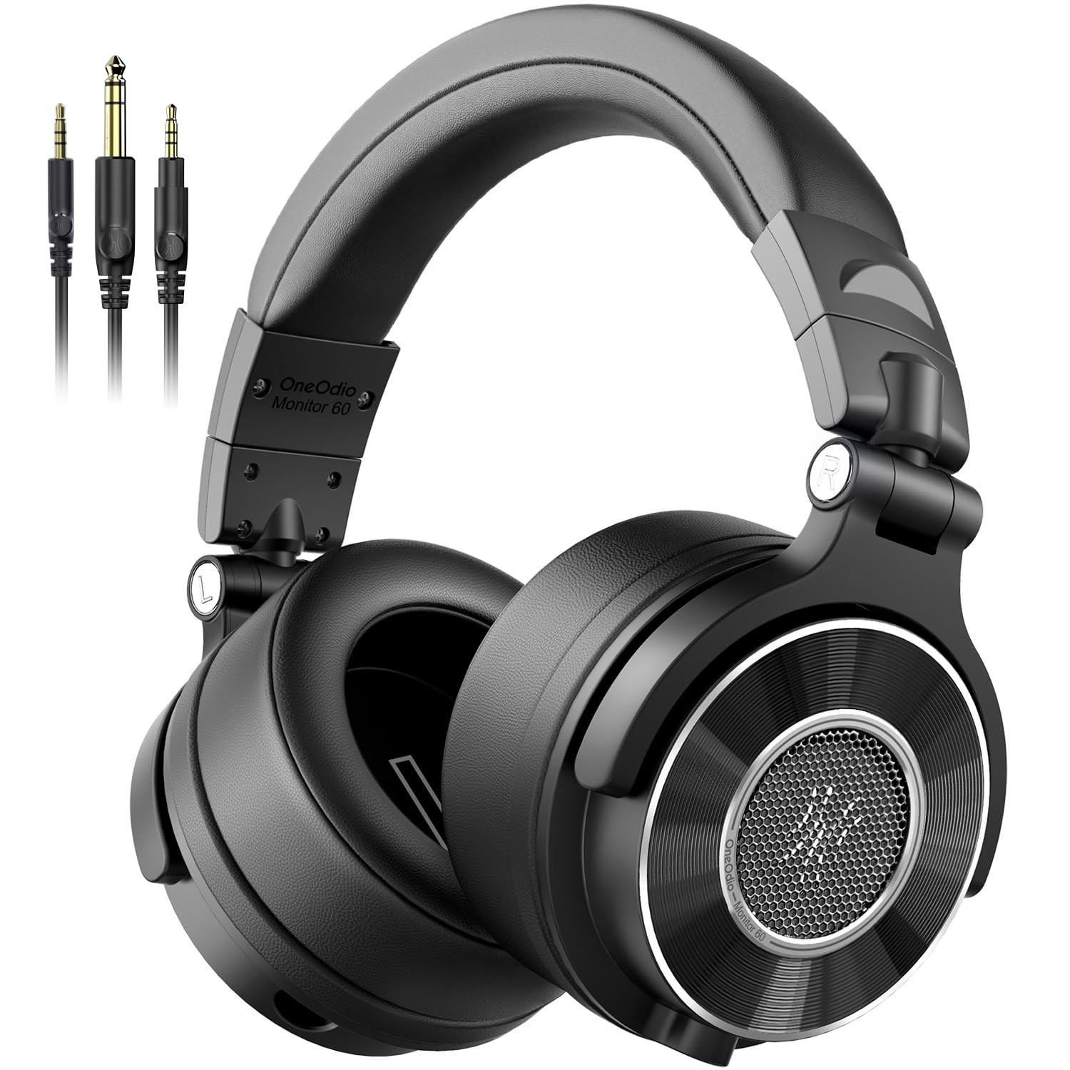 Casque audio Monitor 60 noir circum-aural filaire pour DJ et studio