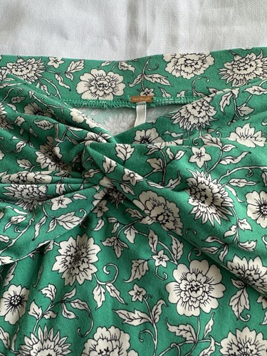 Free people sarong it feels right midi skirt floral green bogol beach Medium - Imagen 9 de 11