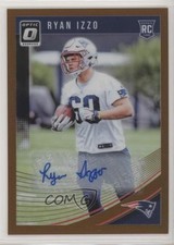 2018 Donruss Optic Rookies Bronze Prizm Auto Ryan Izzo #124 Auto 03xg