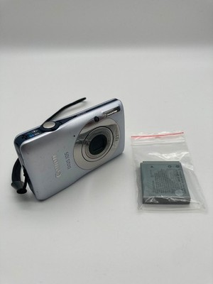 Canon IXUS 105 12,1MP Digitalkamera - Silber - LESEN STARK GEBRAUCHT