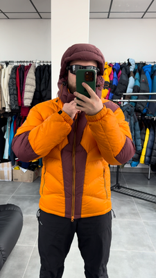 Black Yak Extreme Peak Down Yellow Men Jacket Gorpcore Size L/XL