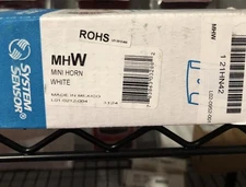 System Sensor MHW SpectrAlert Advance 12/24V Mini-Horn - White