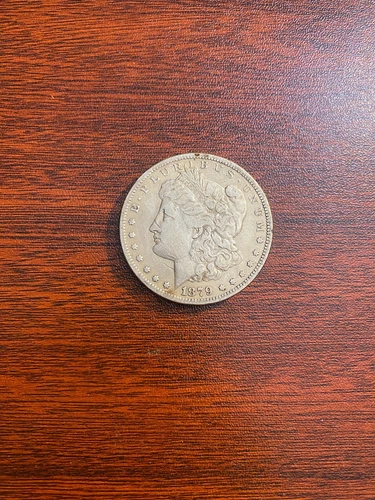 1879-S Morgan Silver Dollar 3rd Reverse F-VF Better Detail Raw - Lot #12