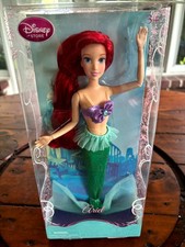 Disney Store The Little Mermaid Princess Ariel Mermaid Doll 12" Red Hair - NIB