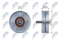 NTY Umlenkrolle Keilriemen RNK-AU-050 FüR VW Golf 4 Variant 1J5 Bora 1J6 1 1J2 2