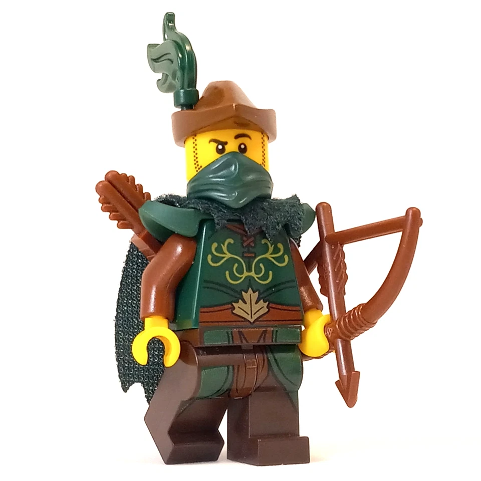 LEGO Castle Elven Dark Forestmen Minifigure Rogue Knight BAM Warrior Forestman - Image 2 of 4