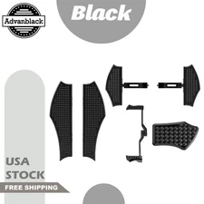 Driver Passenger Front Rear Foot Pegs Shift Lever Brake Pedal Floorboards Set