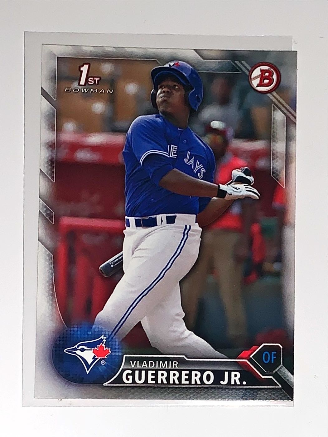 2016 Vladimir Guerrero Jr 1st Bowman Paper BP55 Toronto Blue Jays