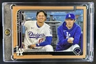 2025 Topps Update Shohei Ohtani Roki Sasaki Gold Border #/2025 Dodgers