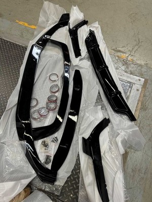 Glanz Schwarz Bodykit Heckdiffusor Spoiler Mopf für BMW X7 G07 M-Paket 2023-2025