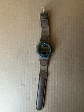 Lifelong Sports Watch Digital with a Canvas Band Khaki & Brown Pre-owned Cool