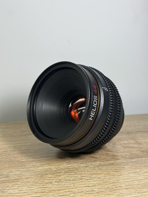 Helios 44 58mm Rehouse Prime Cine Lens Filmmaking Canon EF mount  Amber Flare