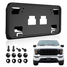 License Plate Bracket For 2021 2022 2023 Ford F-150 Front Bumper Mount Fram...